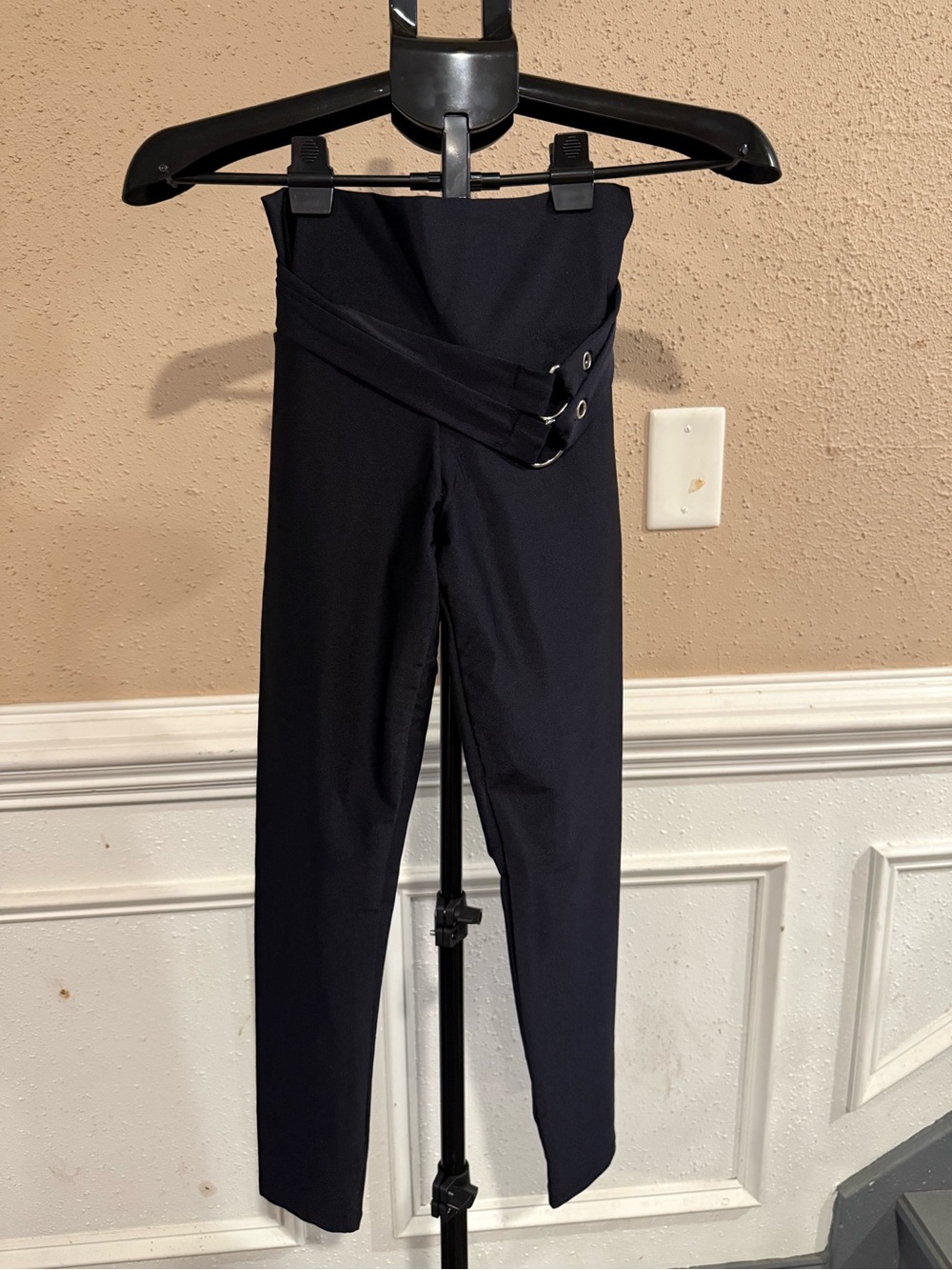 Black Colombian High-Waist Butt Lift Leggings Size M